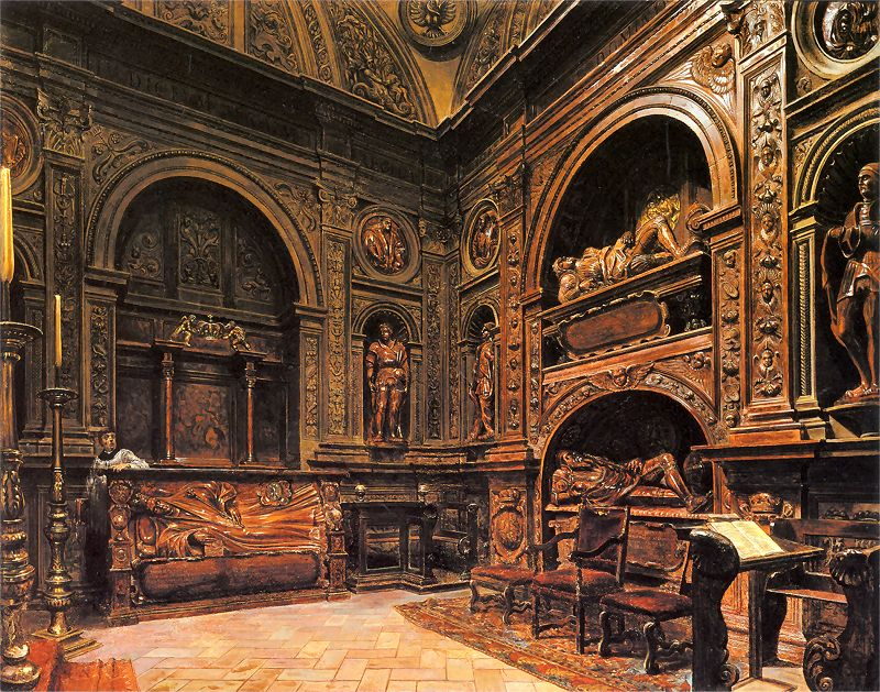 Aleksander Gryglewski, Sigismund's Chapel in Wawel, 1879.

Visit our website: polishhistory.pl