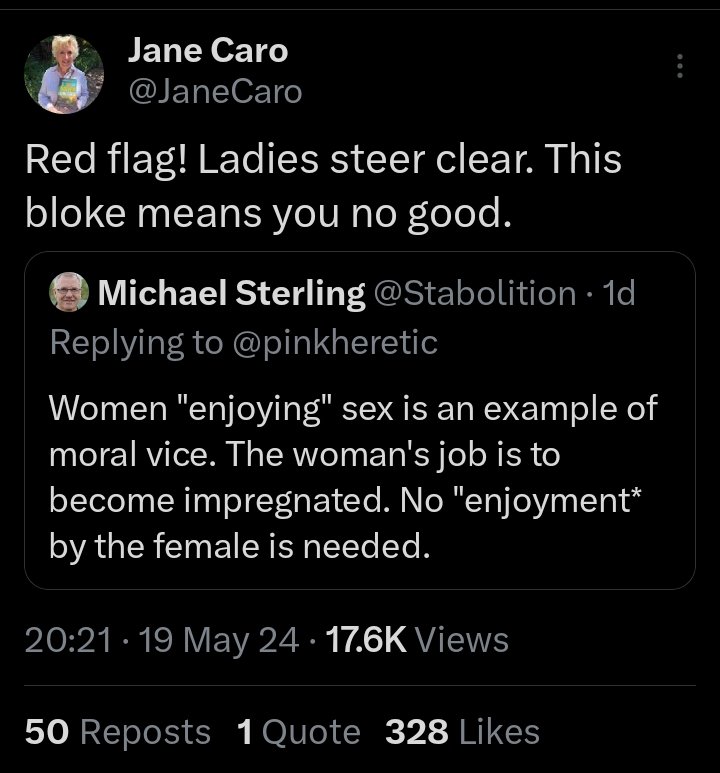 We're truly in clownworld when Jane 'look at me I'm Jane Caro' Caro - who ran with a perverted predatory male AGP on her senate ticket in 2022 warns women about 'dangerous' men.
Yes, the bloke is a clown, but captured 'feminists' like Caro are far more dangerous liars. #Hypocrite