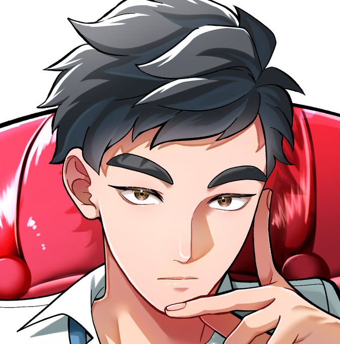 「1boy thick eyebrows」 illustration images(Latest)