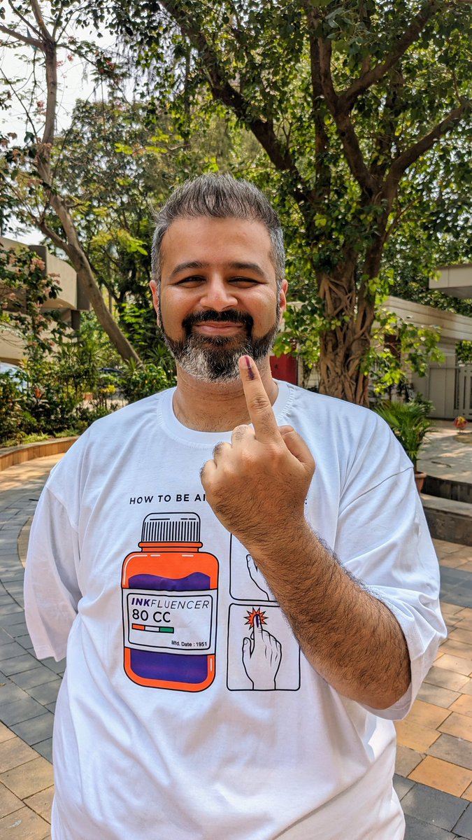 Mumbai, vote for democracy. And vote against bigotry. Every vote counts ❤️ 'Not all battles are fought for victory. Some are fought to tell the world that someone was there on the battlefield' - Ravish Kumar, While We Watched