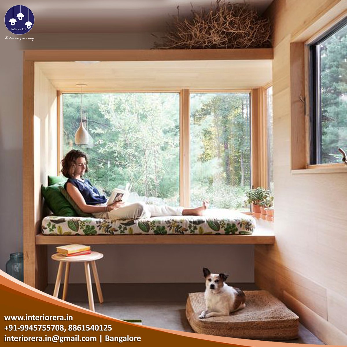 Window Seats Are An Extra Cozy Way To Relax And Unwind...!

#home #homeinterior #HomeInspiration #interior #interiors #interiordecor  #windows #windowseat #windowseatings #interiorsolutions #interiorworks #bestinteriors #goodinteriordesign #electroniccity #bangalore
