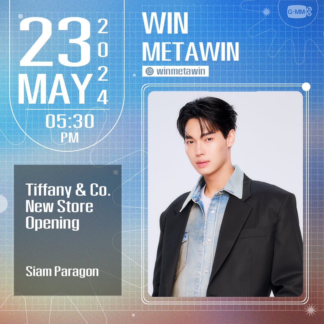 When you start stanning Nong Win, you have to get used to the fact that one day he is in one country but the next day he will be in another country. Trending parties can happen many days in a row. But it will be interesting 🤭🩵 This week, we will be very busy 😋 #winmetawin