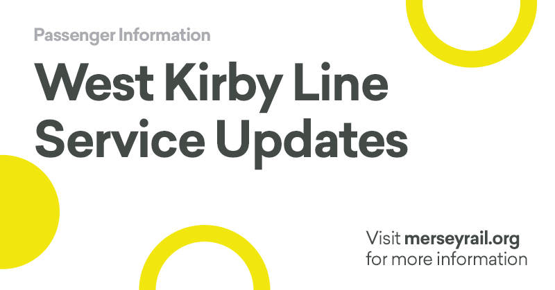 ⚠️ West Kirby ℹ️ Due to an operational incident. Services on the West Kirby line are starting and terminating at Hoylake. 🚌 Rail replacement buses have been requested. More to follow.