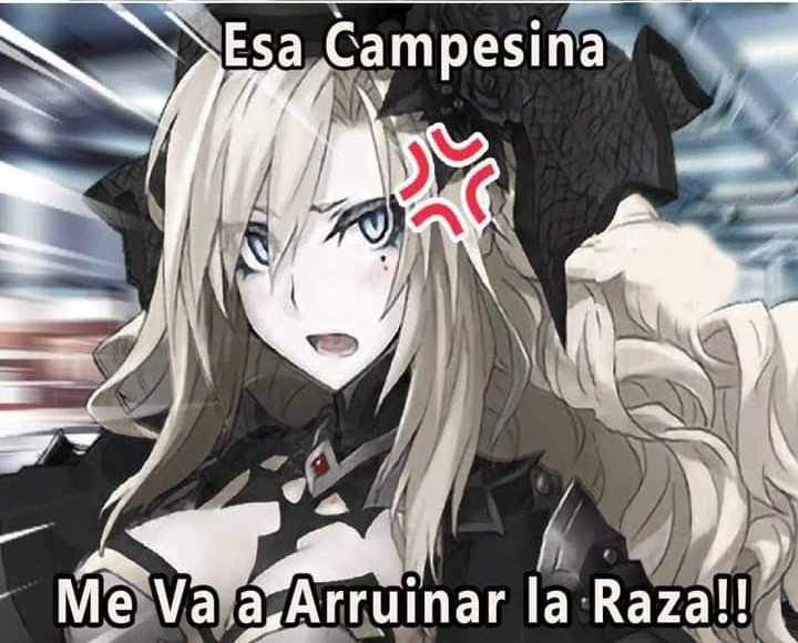 Con razón no vino la clasista, tengo a la campesina  :,v