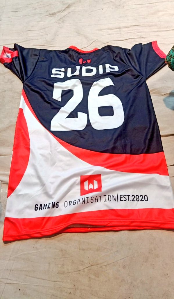 Something amazing has just came to me ❤️
Thank you @WBB_Space for the amazing gift 🎁🙌
My 1st eSports jersey means a lot 😁❣️