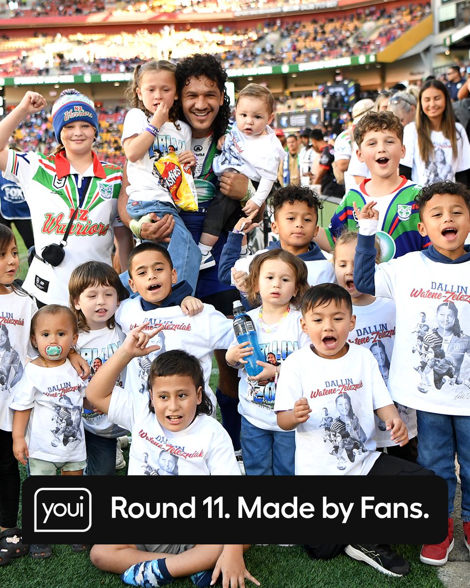 NRL Round 11. Made by fans 🙌 @youi_insurance
