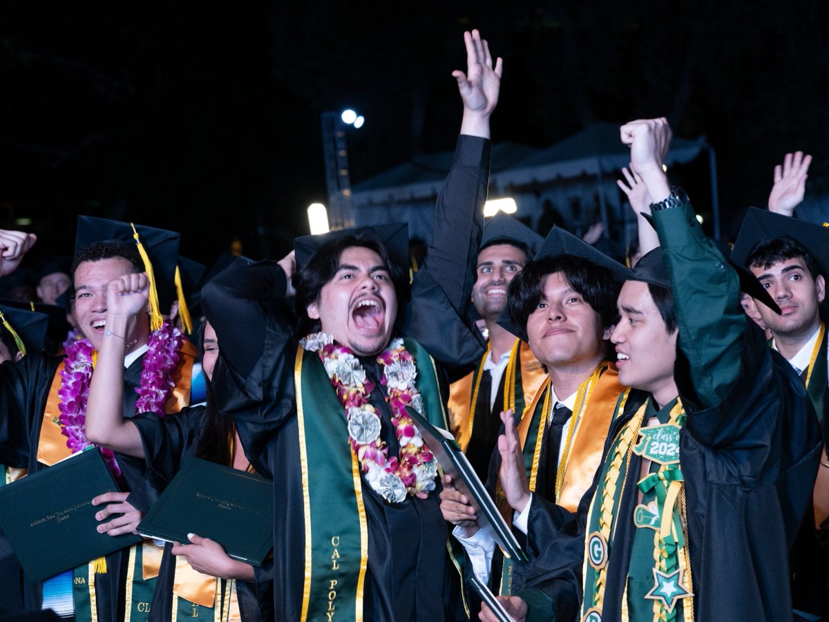 calpolypomona's tweet image. Remember these faces because soon they'll be changing the world! 🎓🌎
Congrats to our grads from @cpp_science! We'll always be proud to call you Broncos! 💚🐴💛
#CPPgrad #Classof2024
