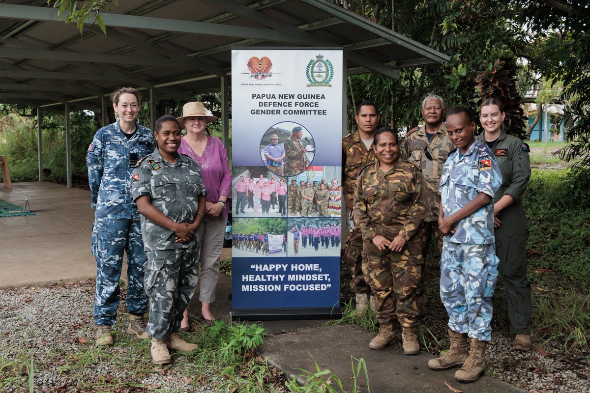 Gearing up for future humanitarian missions with Papua New Guinea Defence Force gender, peace, and security training in PNG. Supported by #YourADF personnel, PNGDF instructors delivered the course themselves for the first time, successfully training 100 PNGDF recruits.