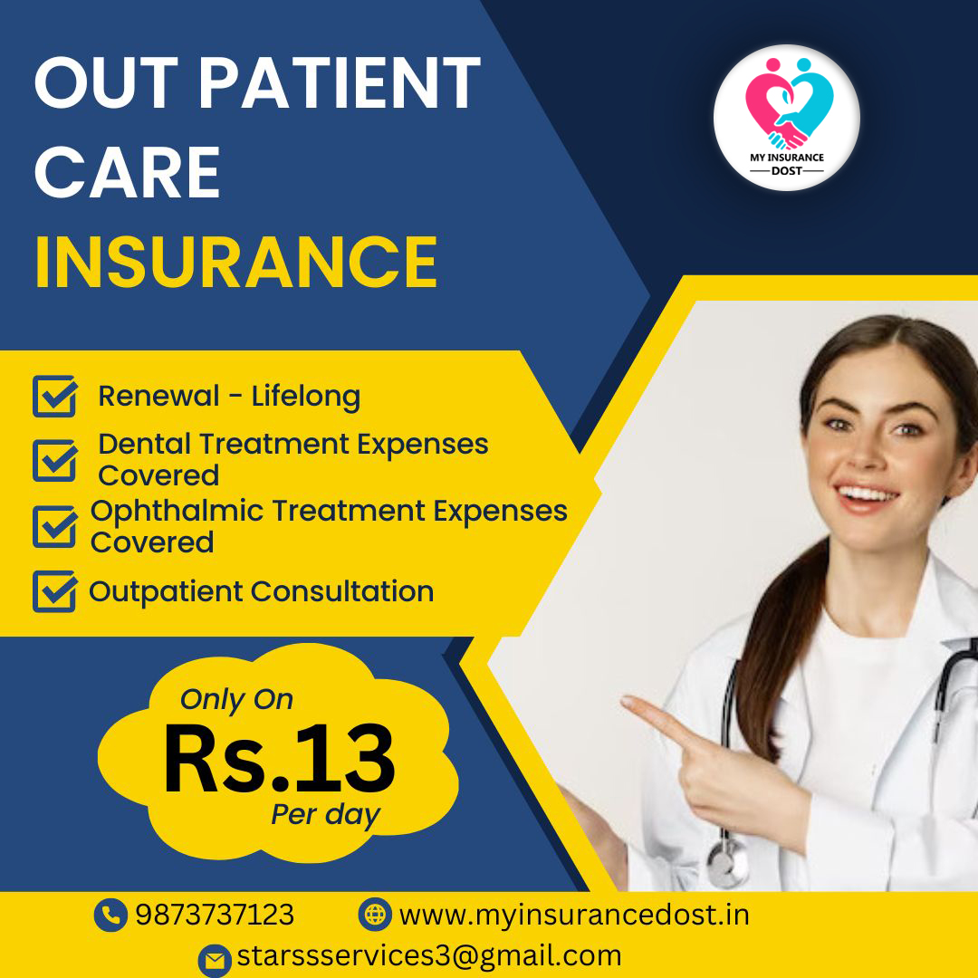 Good Morning 
Out Patients Care 
Just On Rs.13 per day 
#healthinsurance #healthagent #hospitalization #healthplan #insurance #policy #happiness #healthcare #myinsurancedost @myinsurancedost