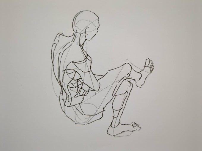「crossed legs」 illustration images(Latest)
