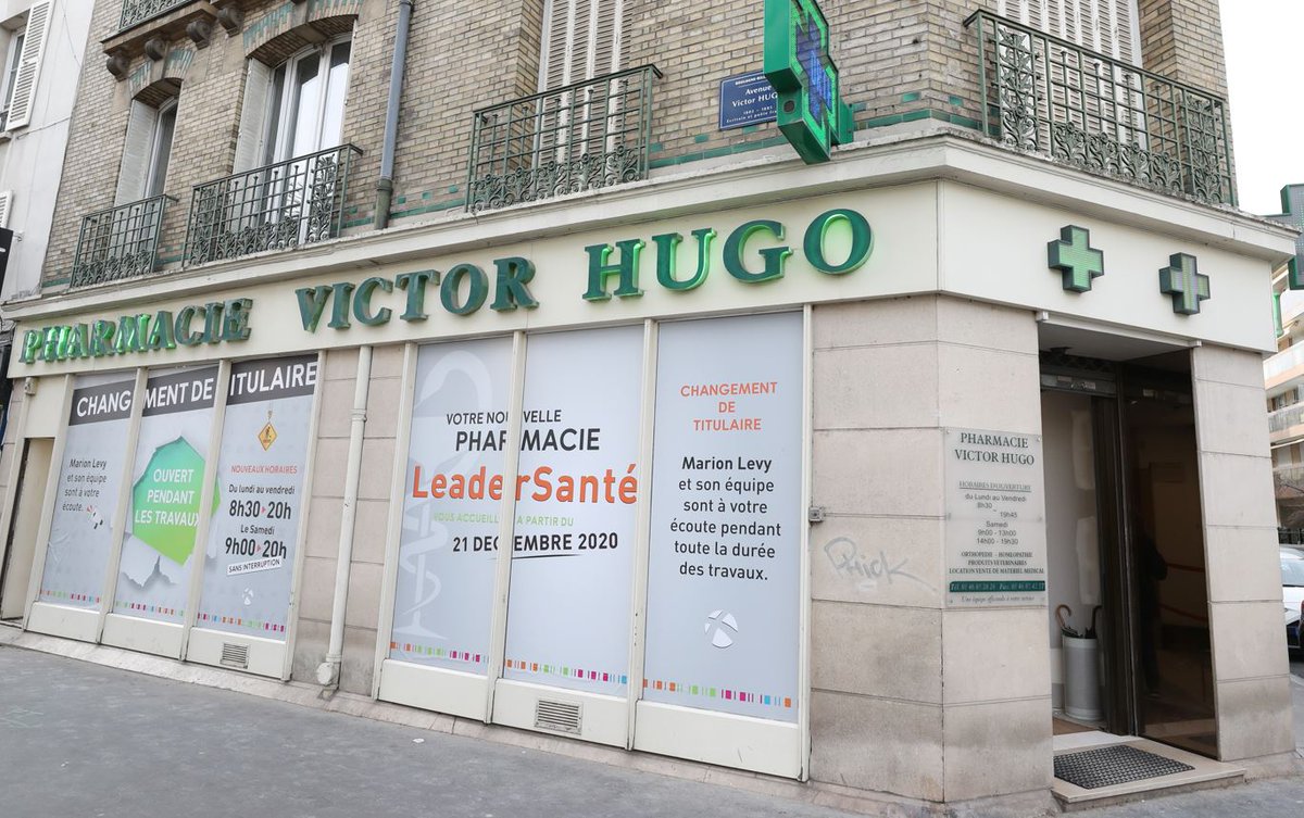 💊 La pharmacie de garde est située au 50 avenue Victor Hugo. Tél. 01 46 05 28 28. Prenez soin de vous et retrouvez le calendrier complet sur 👉 bit.ly/BBPharmacies Bonne journée !