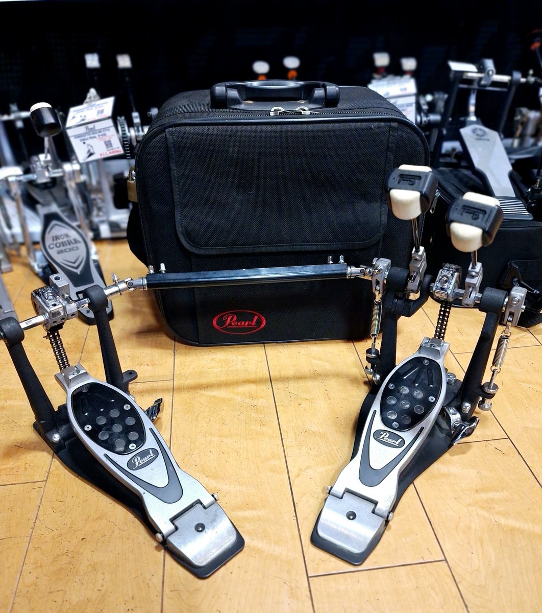 Pearl ツインペダル P-2002C ていたし