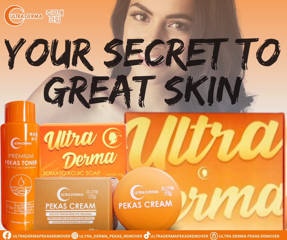 🧡🧡Ultra Derma🧡🧡
#ultradermapekastoner
#ultradermatrio
#ultradermaduo
#ultradermatomatokojicsoap
#ultradermapekascreamremover
#ultradermapekascream
#FDAapprovedProduct
#dermatologisttested
#Skincare
#Beauty
#SkinCareRoutine
#HealthySkin
#GlowingSkin