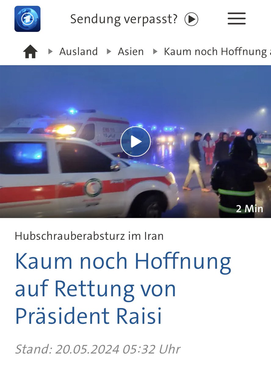 Hallo @tagesschau, habt ihr eigentlich noch alle Tassen im Schrank?