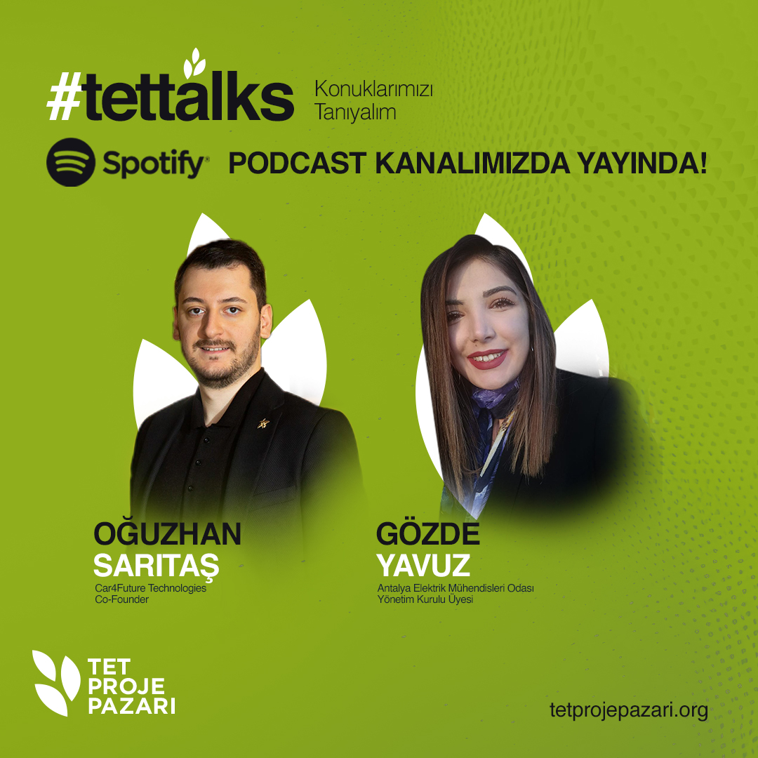 Genç girişimcilerin katılımıyla gerçekleşen #TETTalks'ın 4.Bölümü'nde konumuz; Gençlerin Dilinden Girişimcilik!

Bu keyifli ve ilham verici sohbeti kaçırmayın. 🎙️

4.Bölüm Spotify kanalında şimdi YAYINDA!