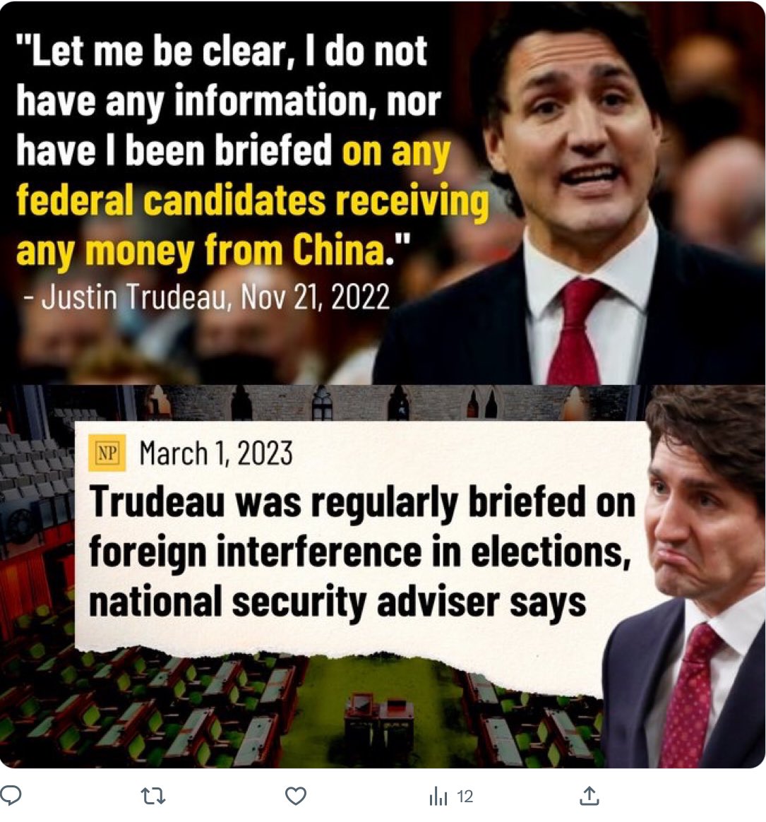 Ah yes the brave and ever deceitful Karina. Won’t turn on the comments. Pierre Poilievre will save Canada from the censorship and tyranny of Trudeau and his Ministers. They have trampled all over the rights of Canadians.