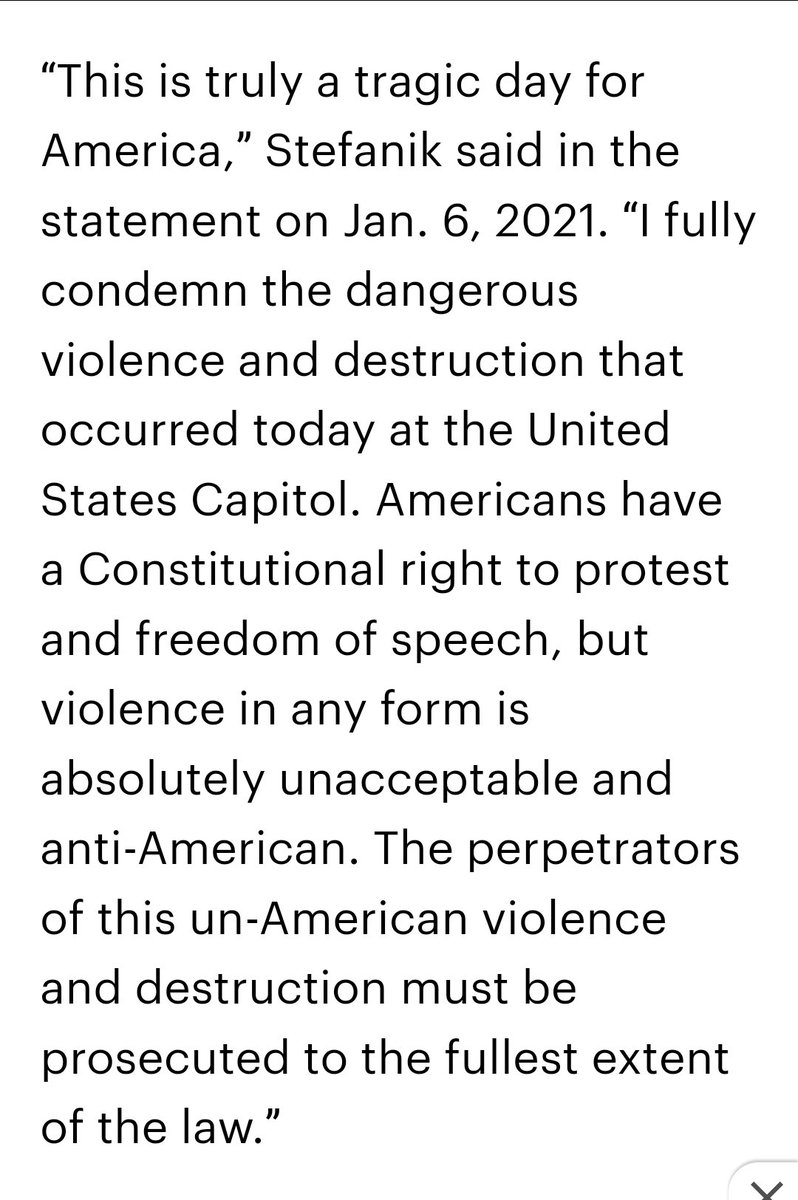 @BidenHQ @valkayec They should have asked her about her statement right after the Jan 6 attack on the Capitol. And how she now considers those 'perpetrators' to be 'hostages'.