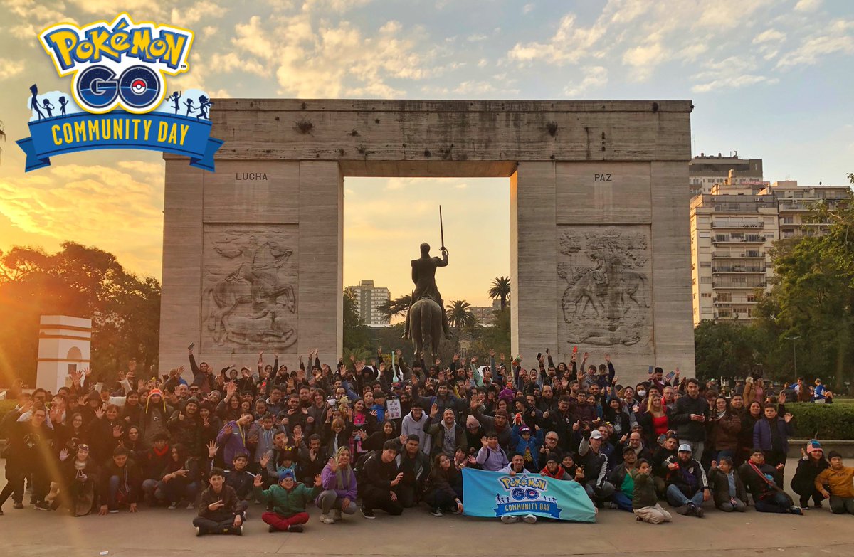 ¡Postal del Community Day! 

Gracias a todos los que se acercaron hoy a disfrutar de otro encuentro en el Parque Rivadavia. Esperamos que les hayan gustado las cartas y postales.

¡Nos vemos en el próximo Community Day! 💪🏻 

#PokemonGOCommunityDay
#MeetYouOutThere
#PokemonGO