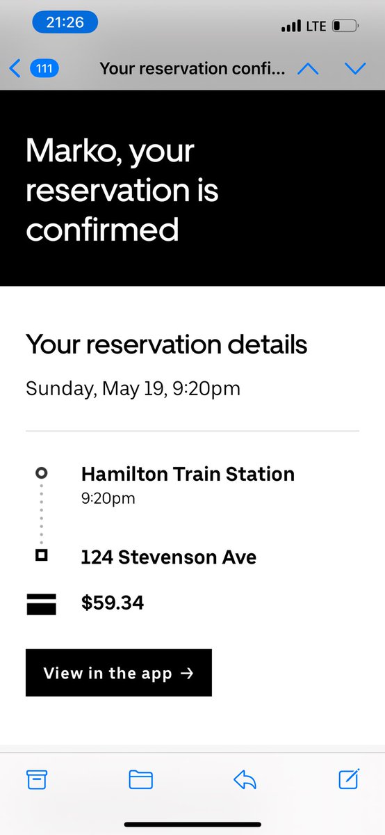 Hey <a href="/Uber/">Uber</a> what are we going to do about my driver canceling my 9:20 scheduled and confirmed trip at 9:19?