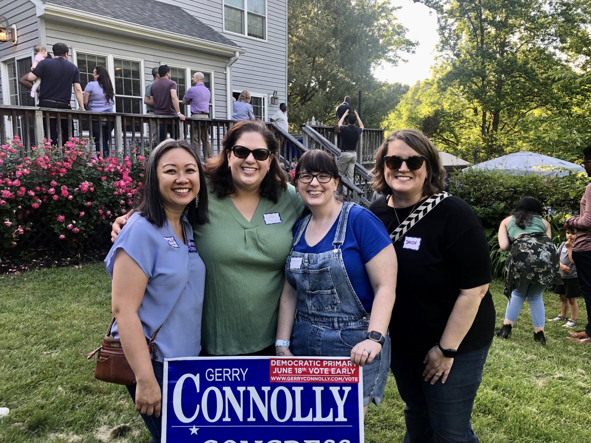 It was great to see everyone at this evening’s annual @Springfield_Dem BBQ - Thanks for helping us flip the House of Delegates last November and look forward to working together to elect Democrats up and down the ballot!