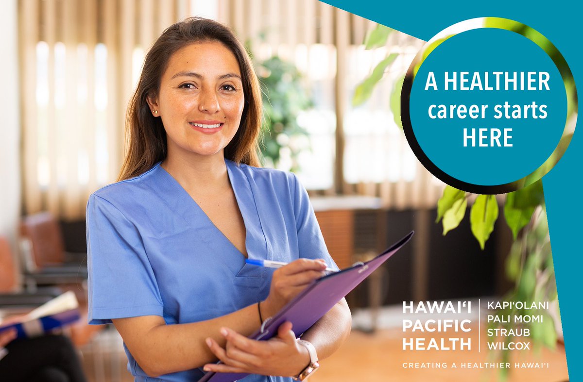 Applications are now open for the Hawaii Pacific Health Clinic Aide Fall 2024 Program, which runs August 5-23. Applications are due by Friday, June 7, or until all positions are filled. For questions, contact Human Resources at 808-535-7858. Apply today: bit.ly/3UJObiM
