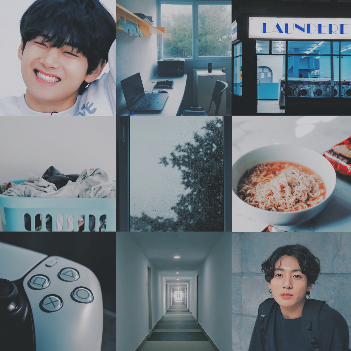 rainy days (seven days a week) 

• explicit
• laundromat au
• lonely jk/ sunshine tae
• 2.4k

🔗archiveofourown.org/works/56029729