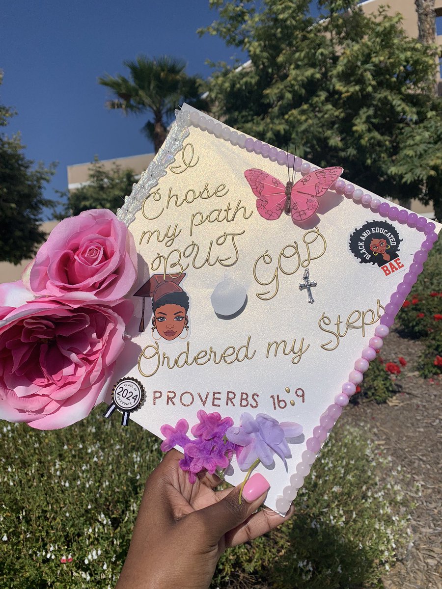 nicoolegee's tweet image. I am proud to say I am a EOP CSUN Graduate with a B.S. in Public Health!! 🎉💓 This journey was tough, but God showed up and guided me through each step of the way 🥹🙏🏾 I wouldn’t be here without his love. Class of 2024, we did it! 
#thankyouJesus #CSUNGRAD