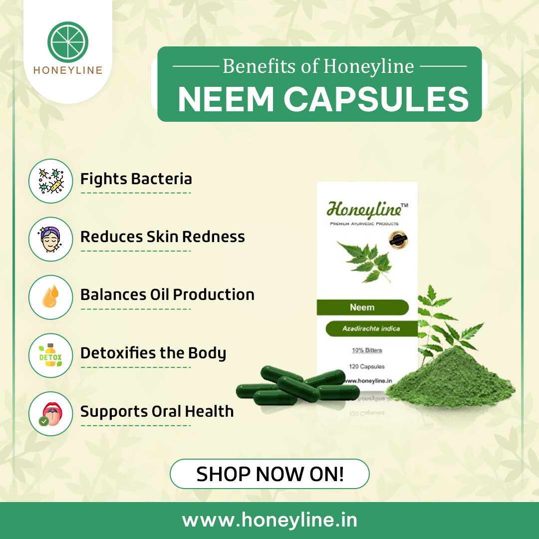 Say goodbye to skin troubles with Honeyline Neem Capsules. 
Shop now from
🌐Honeyline website: honeyline.in
🛒Amazone: amzn.eu/d/ijCm5Hf
🛍️Flipkart: dl.flipkart.com/s/RLw8l8NNNN

#Neem capsules benefits #Natural neem supplements #HoneylineCapsules #NaturalHealth