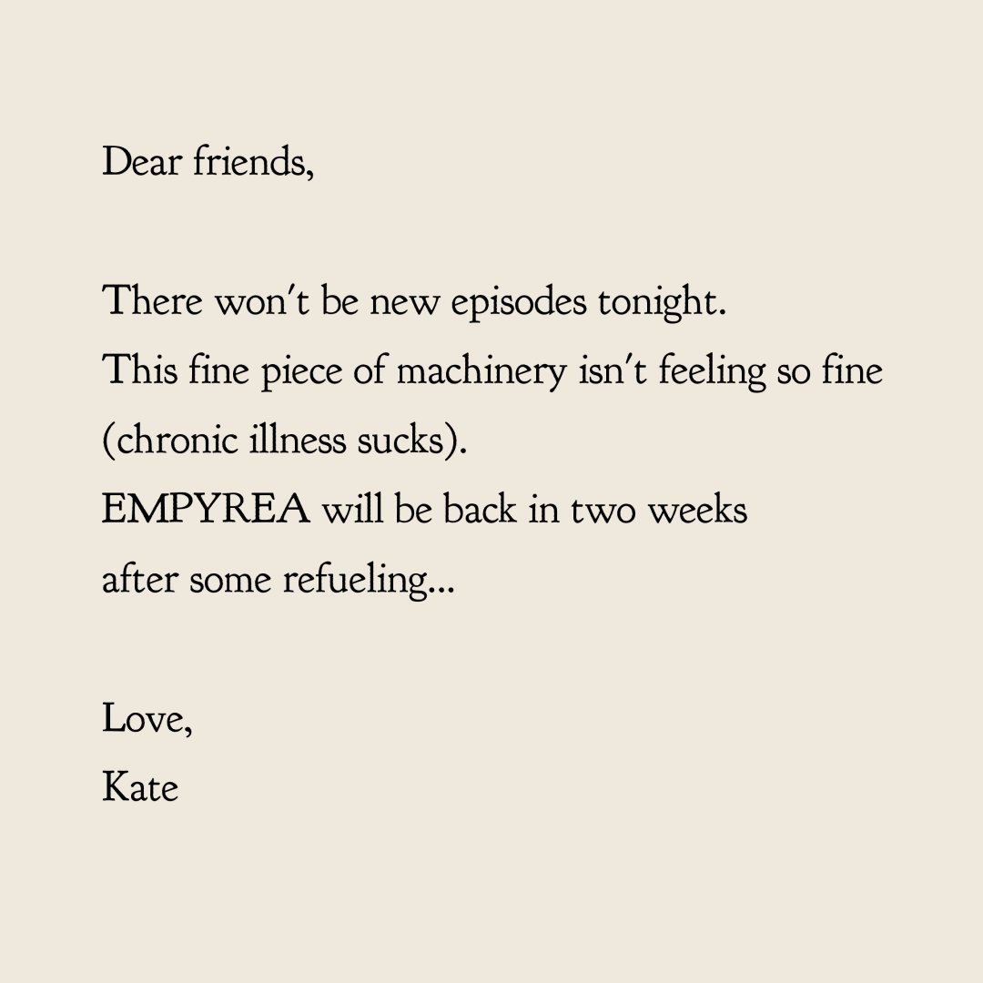 Kate ✨ EMPYREA returned! tweet media