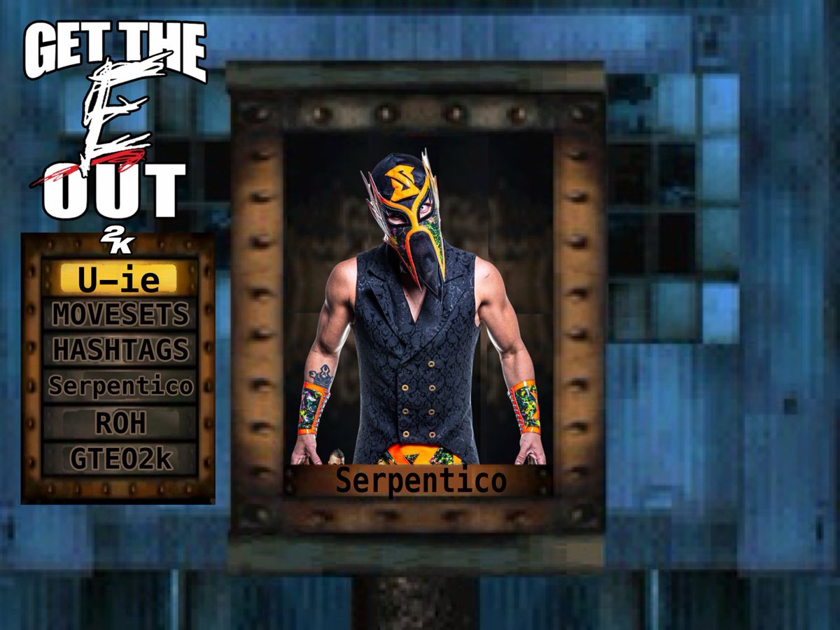 PrestonUie's tweet image. Just a snake guy request from @travisalekz . get the Serpentico move set and fill up your RoH roster. Hashtags Serpentico RoH GTEO2k
#GTEO2k #communityCreations #Serpentico #RingofHonor #RoH #wwe2k24 @GTEO2K