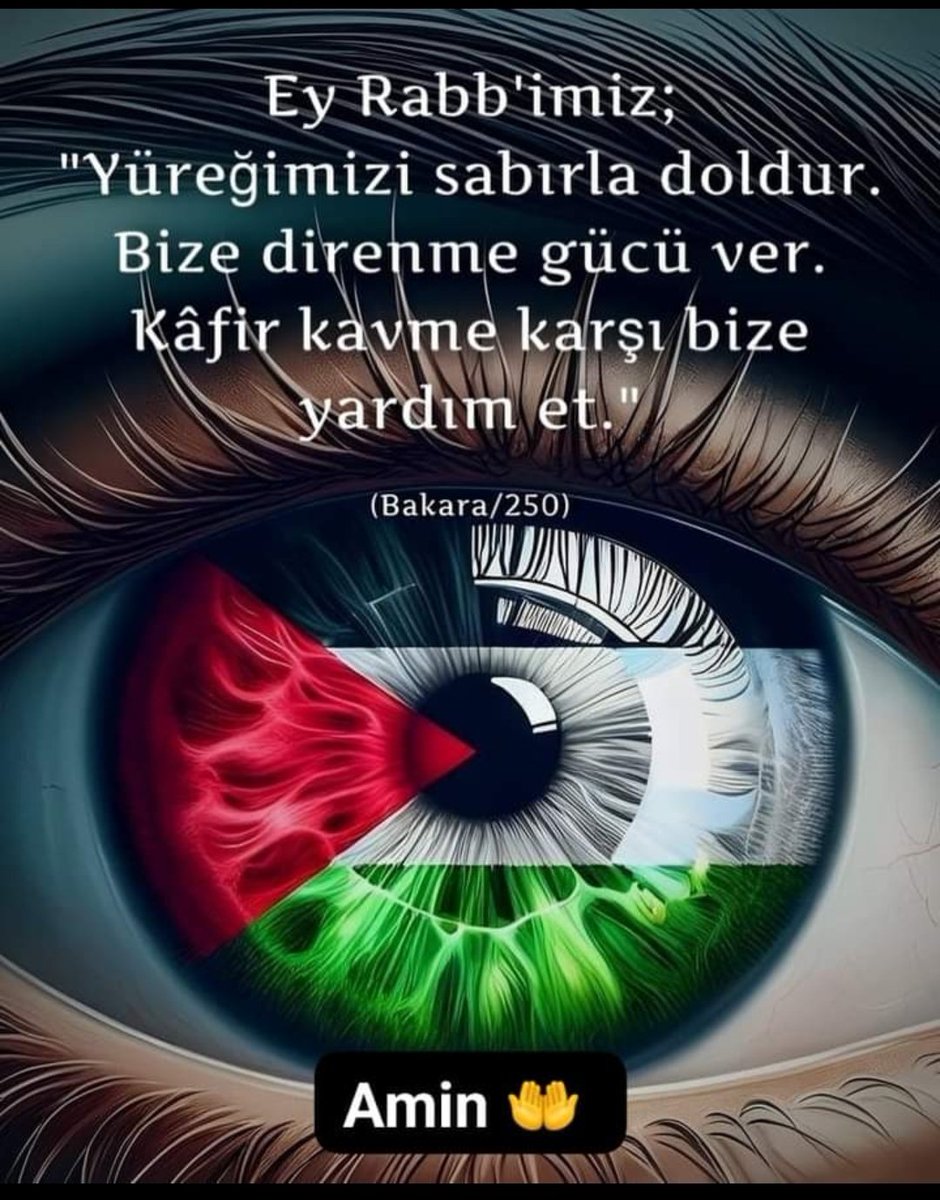 Esselamü Aleyküm ve Rahmet'ullahi ve Berekâtühu #FreePalestine 🇸🇩 #أبوعبيدة Hayırlı Huzurlu ve Bereketli #Sabahlar 🇸🇩🇸🇩🇸🇩🤲🤲🤲 #SabahNamazı #BoykotaDevamTürkiyem #Rafah 🇸🇩 #KatlamlarDursun #FilistineÖzgürlük 🇸🇩 #GazaGenocide 🇸🇩 #PalestineLivesMatter 🇸🇩 #GazaHoloucast 🇸🇩