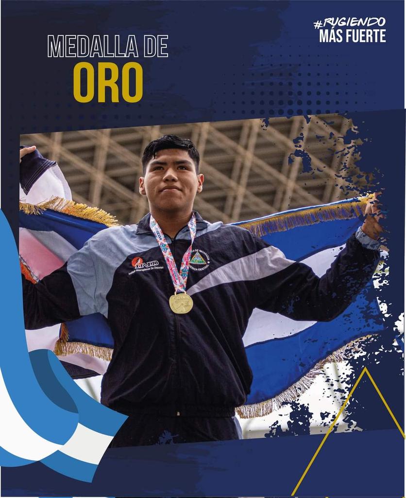 Felicidades a Marvin Garmendia Medalla de Oro 🥇 en el 'Campeonato Centroamericano de Atletismo' 🤾 Categoria U18 - U20 en Lanzamiento de Discos' Seguimos cosechando triunfos deportivos en #Nicaragua #UnidosEnVictorias @YaderEspinoza01 @YaderN77