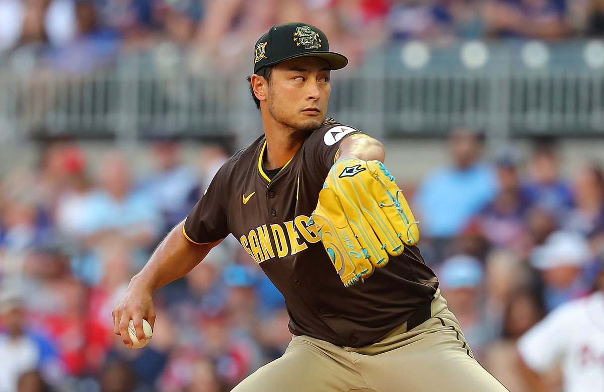 SammyLev's tweet photo. Yu Darvish since coming off the IL: 

4 starts
24 IP
0 R
10 H
24 K
3 BB

Simply dominant. https://t.co/gIIqjItpil