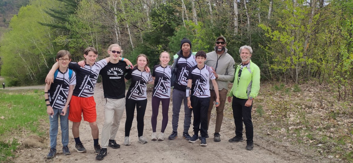 Great pictures from @CRLSFalcons Orienteering as the team competed in the National time trials event at UConn and also the Billy Goat Run in New Hampshire. Good job team. @CRLStweets @cambridge_cpsd @cambridgechron