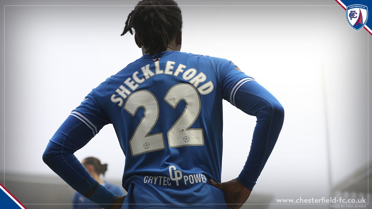 ChesterfieldFC's tweet photo. 🎉 A very Happy Birthday to defender Ryheem Sheckleford!

We hope you're having a great day 🥳

#Spireites | @Ryheem97 https://t.co/SK5C8oBYdZ