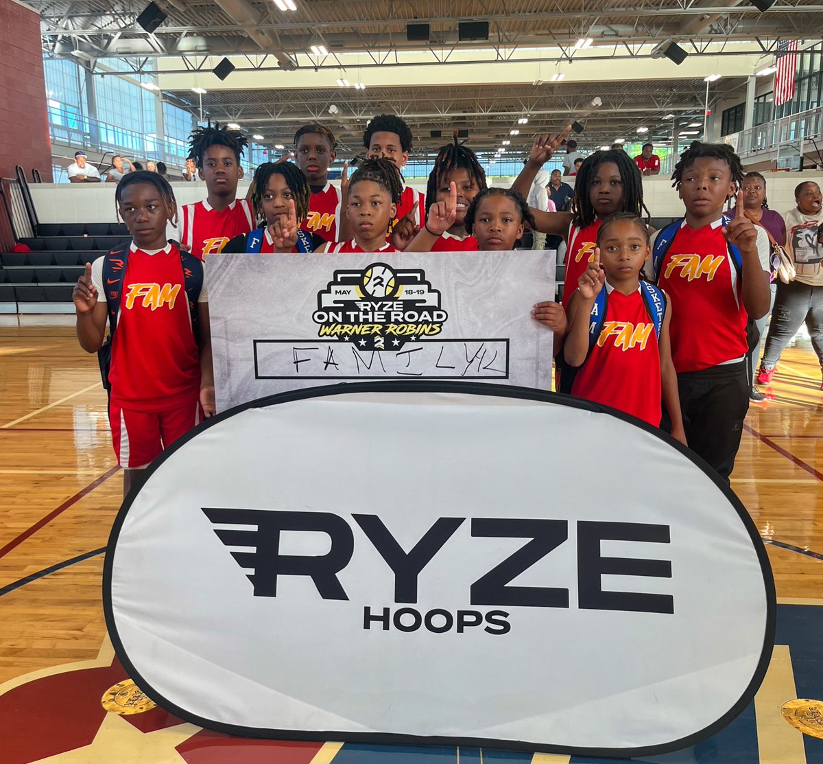 RYZE on the Road Warner Robins II 10/11U Champions: Middle Georgia Family MGF brought the atmosphere and intensity every time out. There’s s lot of resilience and toughness with them and they showed that all weekend.