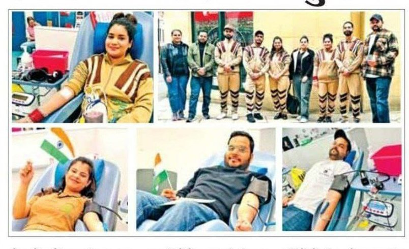 Following the inspiration of Guru Ram Rahim Ji, the servants of Dera Sacha Sauda continuously donate blood so that no one dies without blood. Following the inspiration of Guru Ji, Dera Sacha Sauda keeps organizing Blood Donation camps.
#BeALifeSaver