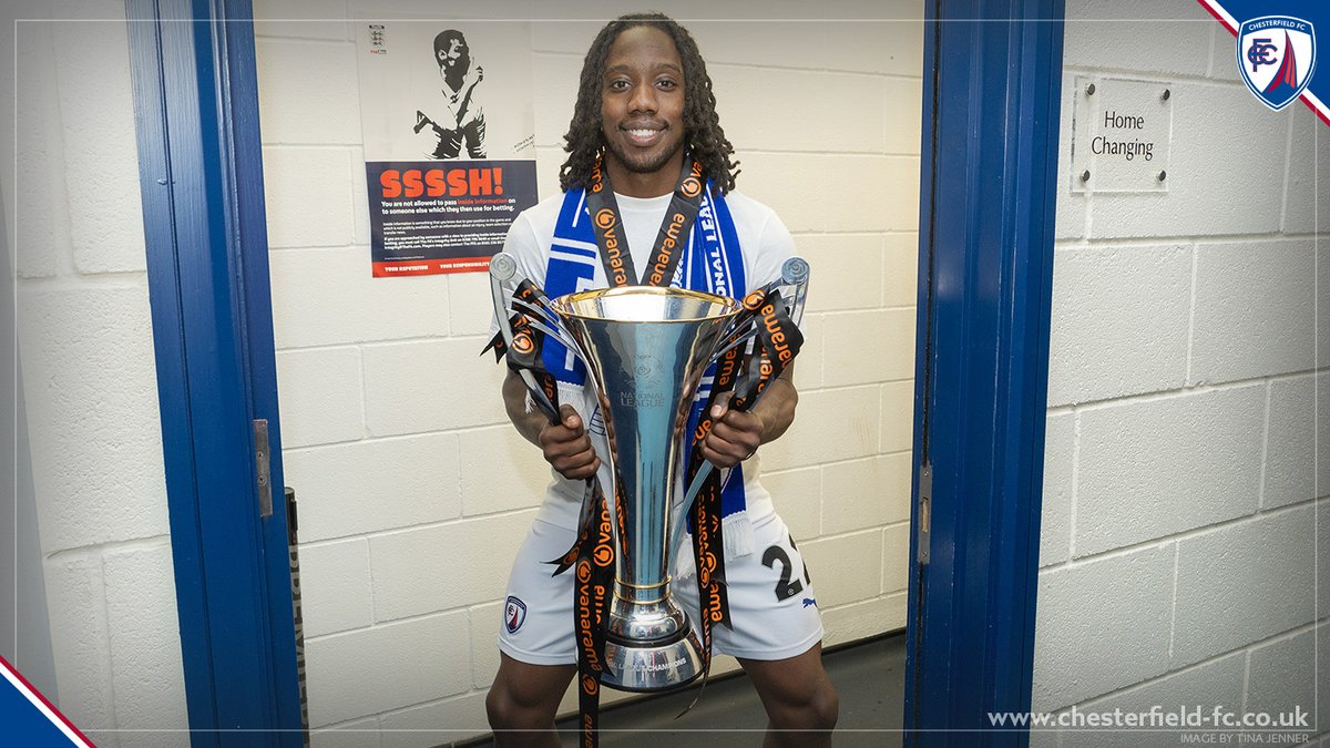 ChesterfieldFC's tweet photo. 🎉 A very Happy Birthday to defender Ryheem Sheckleford!

We hope you're having a great day 🥳

#Spireites | @Ryheem97 https://t.co/SK5C8oBYdZ