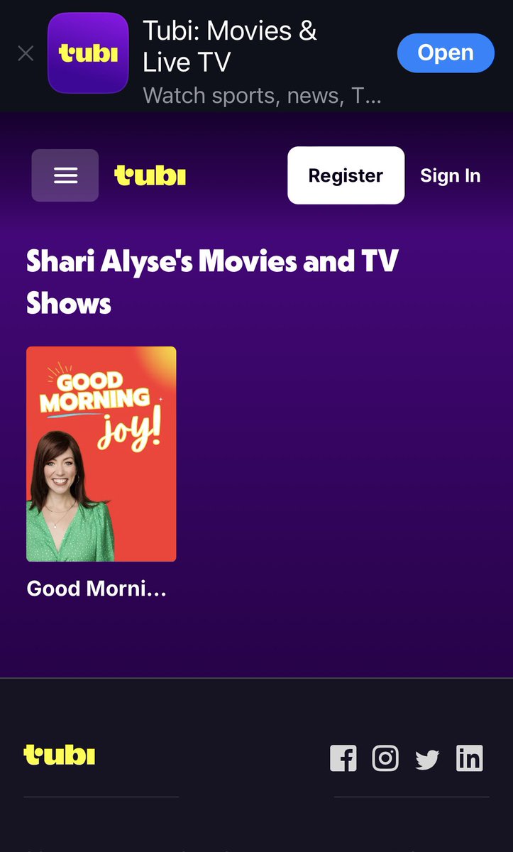Watch Good Morning Joy on Tubi: tubitv.com/series/3000106…

#tubi #talkshow #positivemedia #joy