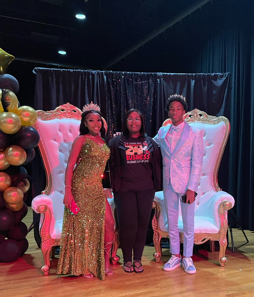 Watching my students grow over the past three years and now seeing them shine at Prom was truly special! 🌟👑 

#Prom2024 #ProudTeacher #GrowthJourney #My1stAvidClass