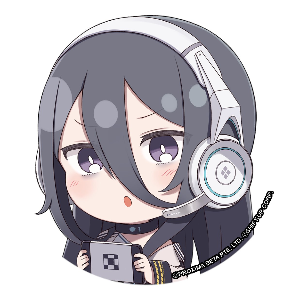 NIKKE_en's tweet image. 【Avatar Distribution】

Commanders, thank you for your continued support!

We have prepared SD Avatar of Exia for your use~

Please continue to support 《GODDESS OF VICTORY: NIKKE》!

#NIKKE
#Exia