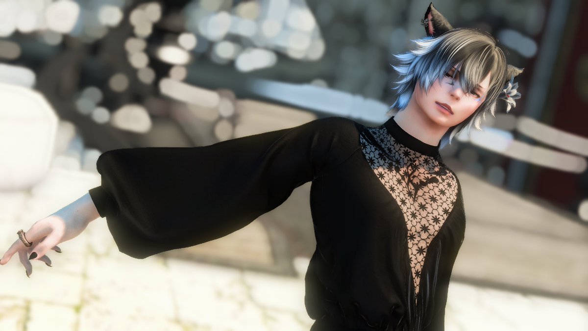 Pyxcit's tweet image. Taking glamour shots of my wol #ffxiv #gpose