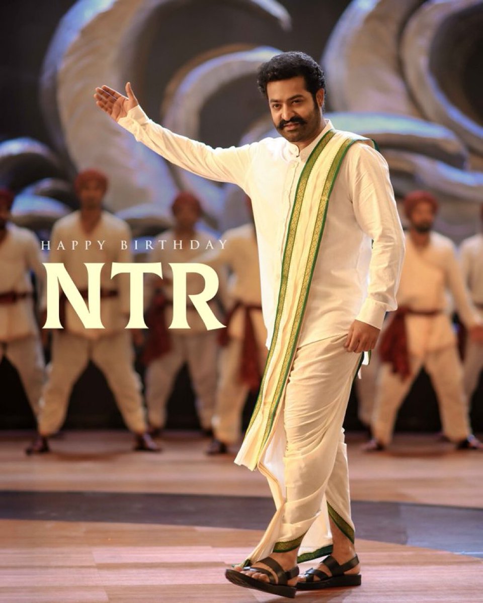 Many many happy returns of the Hero. May God bless you with what all your heart desires and more. #HappyBirthdayNTR