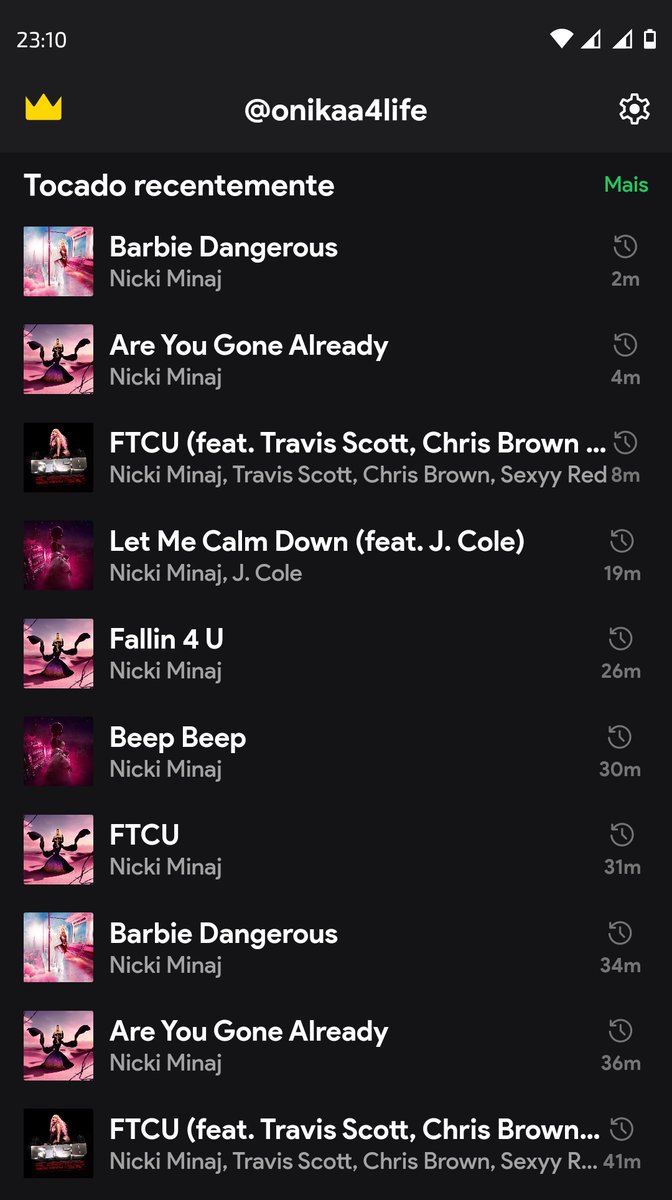 Keep stream #PinkFriday2 ya'll 🎶🎧
#FTCUSleezeMix #HeavyOnIt