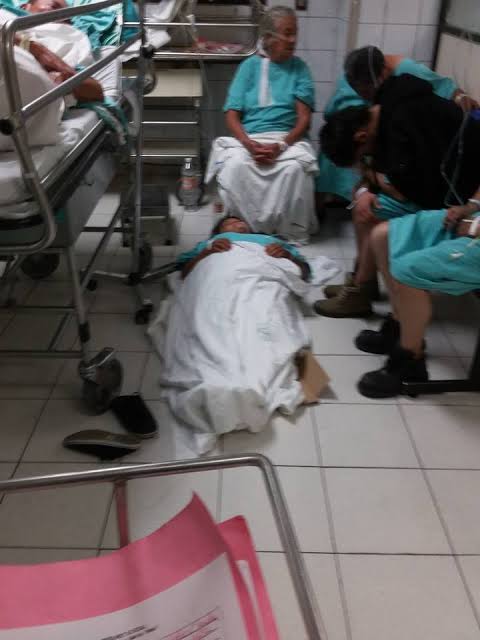 Pinche perra soberbia, dice que el IMSS y el ISSSTE están súper bien. La realidad es esta: