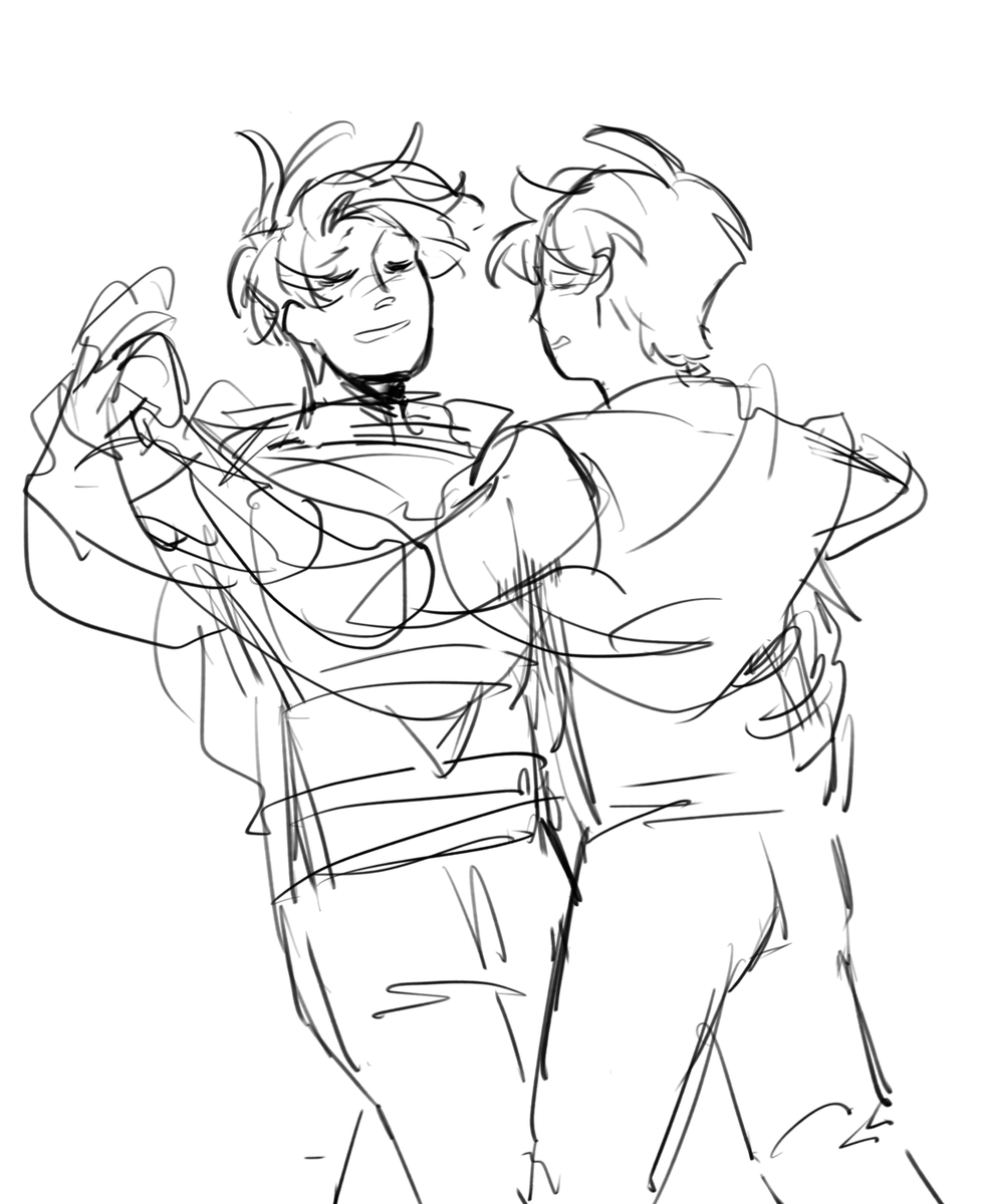 // trafficshipping kinda

[Day 314]
Scrapped sketch for another thing im cookin >:D (ive drawn this pose way too many times i needed to switch it up LOL)

#dddaily4sherin