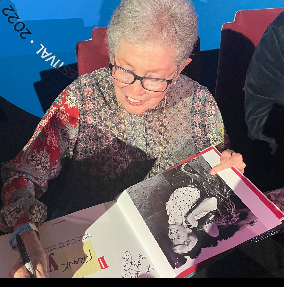 All roads lead back to #TCMFF. Jackie Joseph was the original Audrey in the Roger Corman version of #LittleShopOfHorrors and I got to meet her at the festival a couple of years ago when she was there as part of a Doris Day panel. #TCMParty