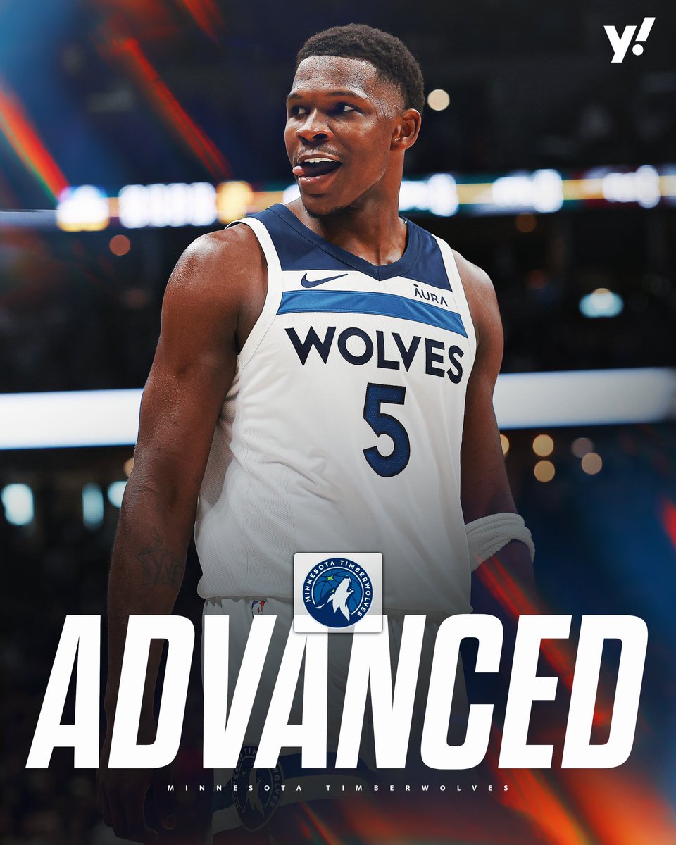 The Timberwolves move on to the WCF ‼️