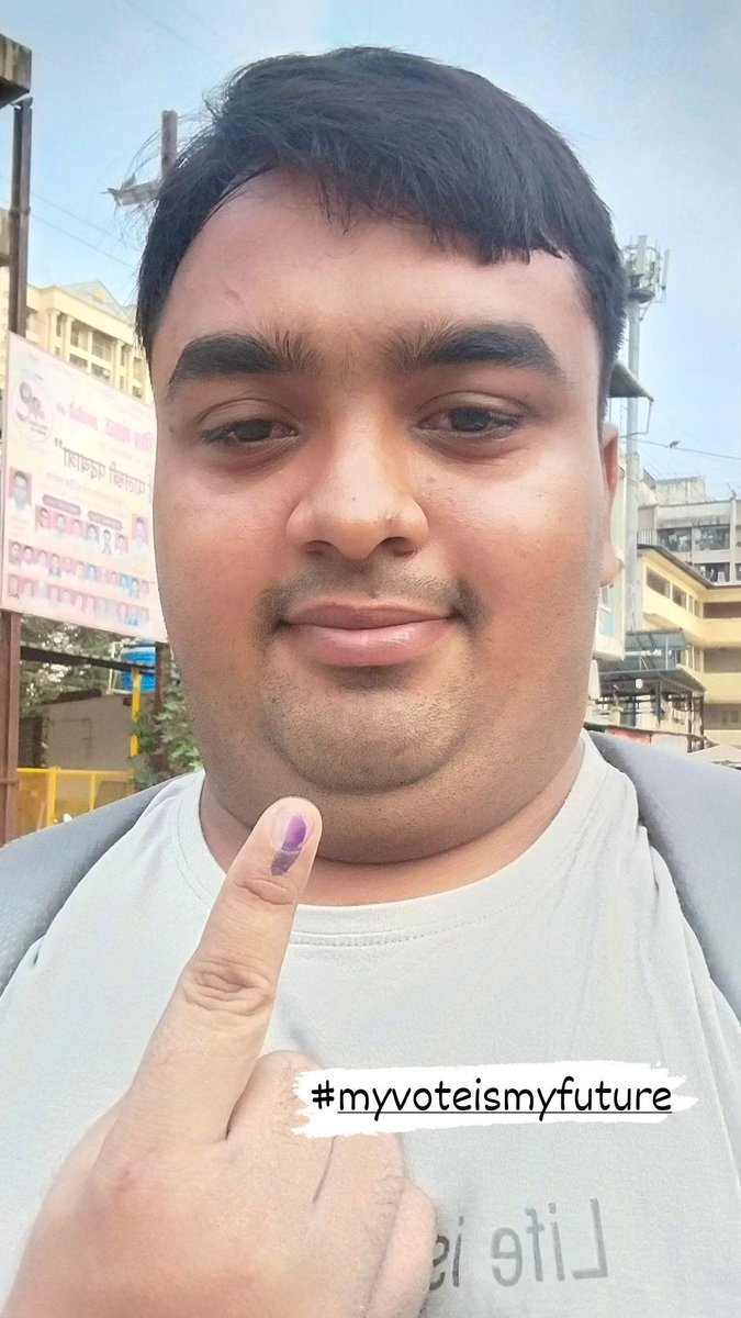 #myvoteismyfuture 
@ECISVEEP 
@CEO_Maharashtra