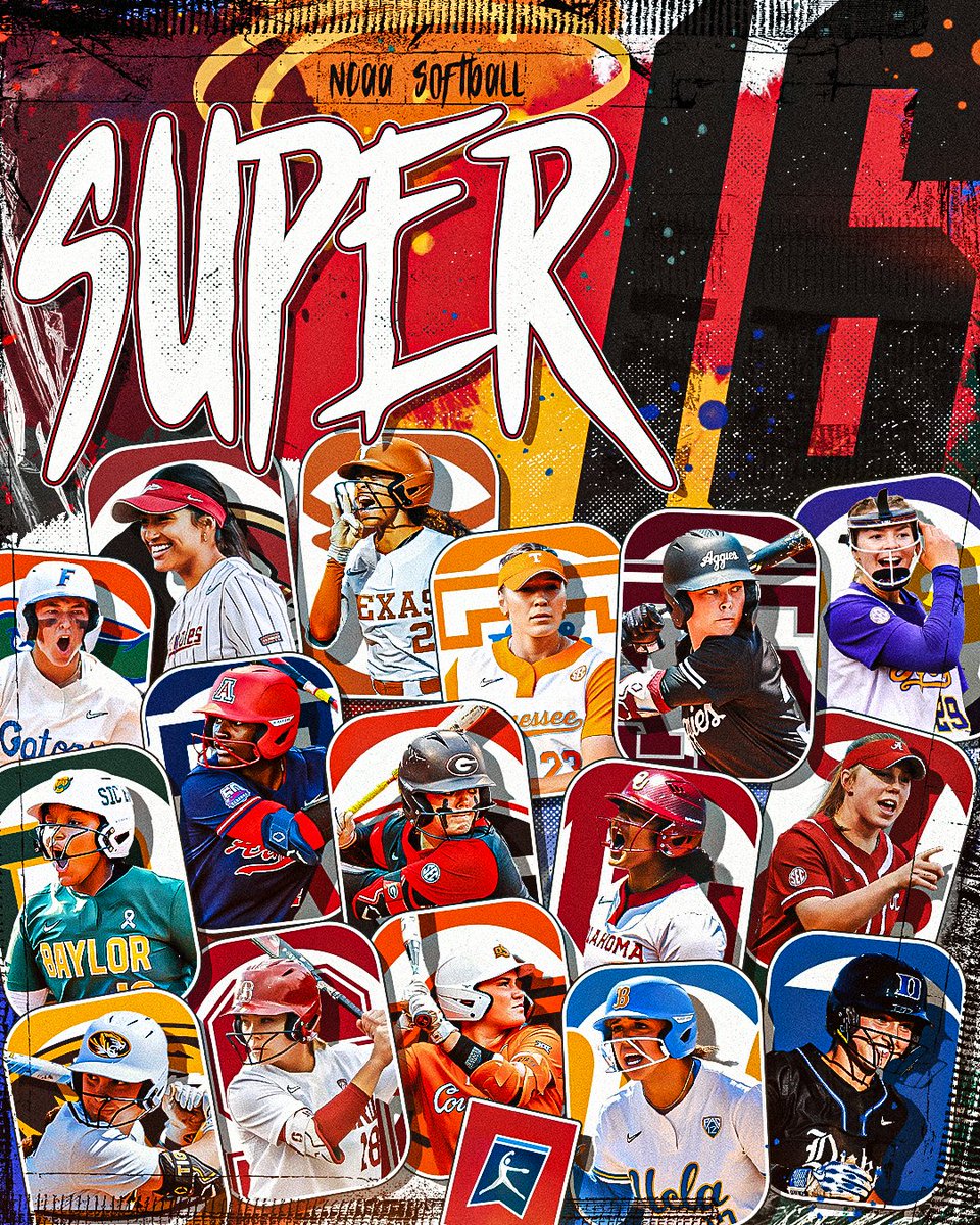 The SUPER 1️⃣6️⃣ 🦸‍♀️ #RoadToWCWS